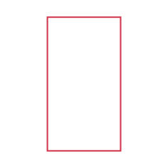 Objects Wall Mirrors Mondrian Mirror Rectangle Large Outline Svg Vector, Free Vectors File